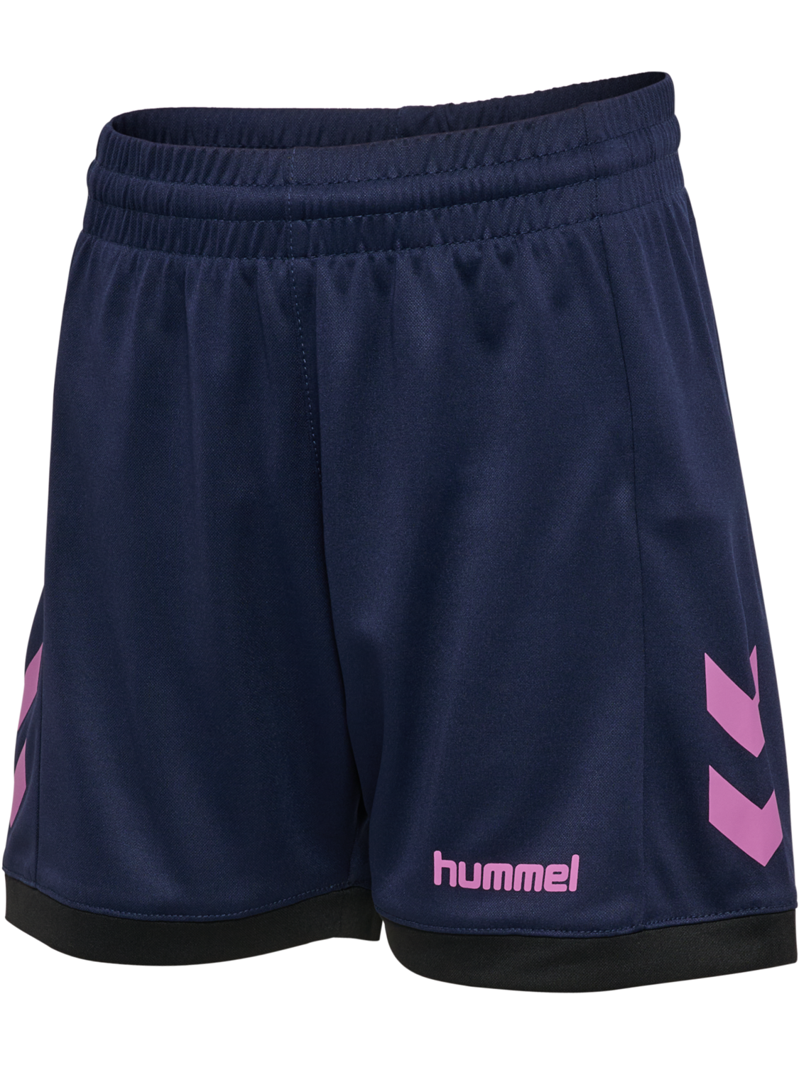 hmlBLAZE CLUB 26 POLY SHORTS KIDS, MARINE/PINK, packshot