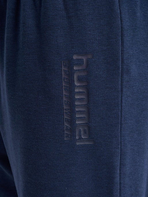 hmlJR BASE SWEAT SET, DRESS BLUES, packshot