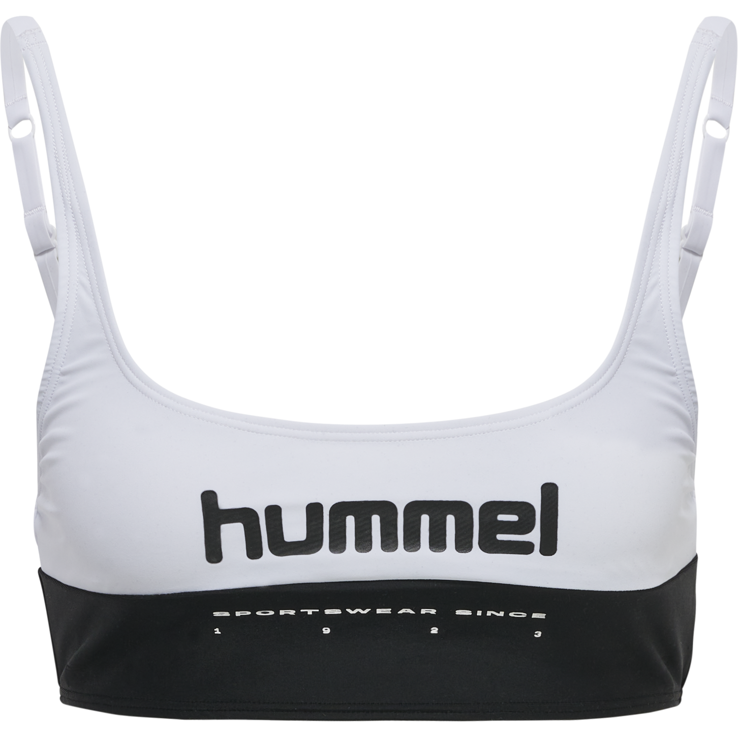 hmlCINDI SWIM TOP, WHITE/BLACK, packshot