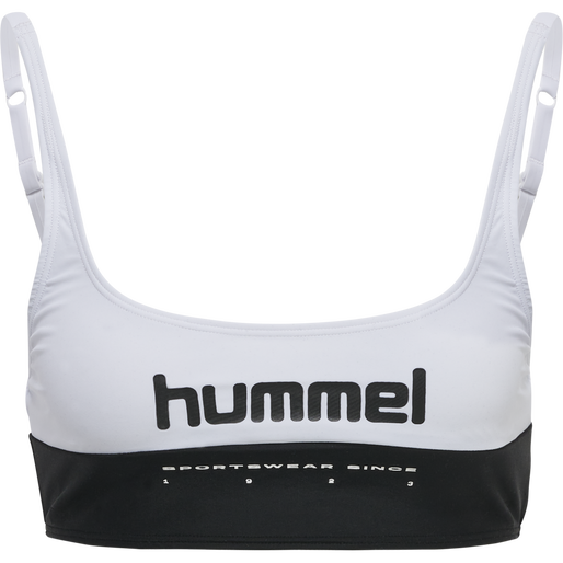 hmlCINDI SWIM TOP, WHITE/BLACK, packshot