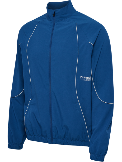 hmlPULSE WOVEN ZIP JACKET, TRUE BLUE hmlPULSE WOVEN ZIP JACKET, TRUE BLUE, packshot