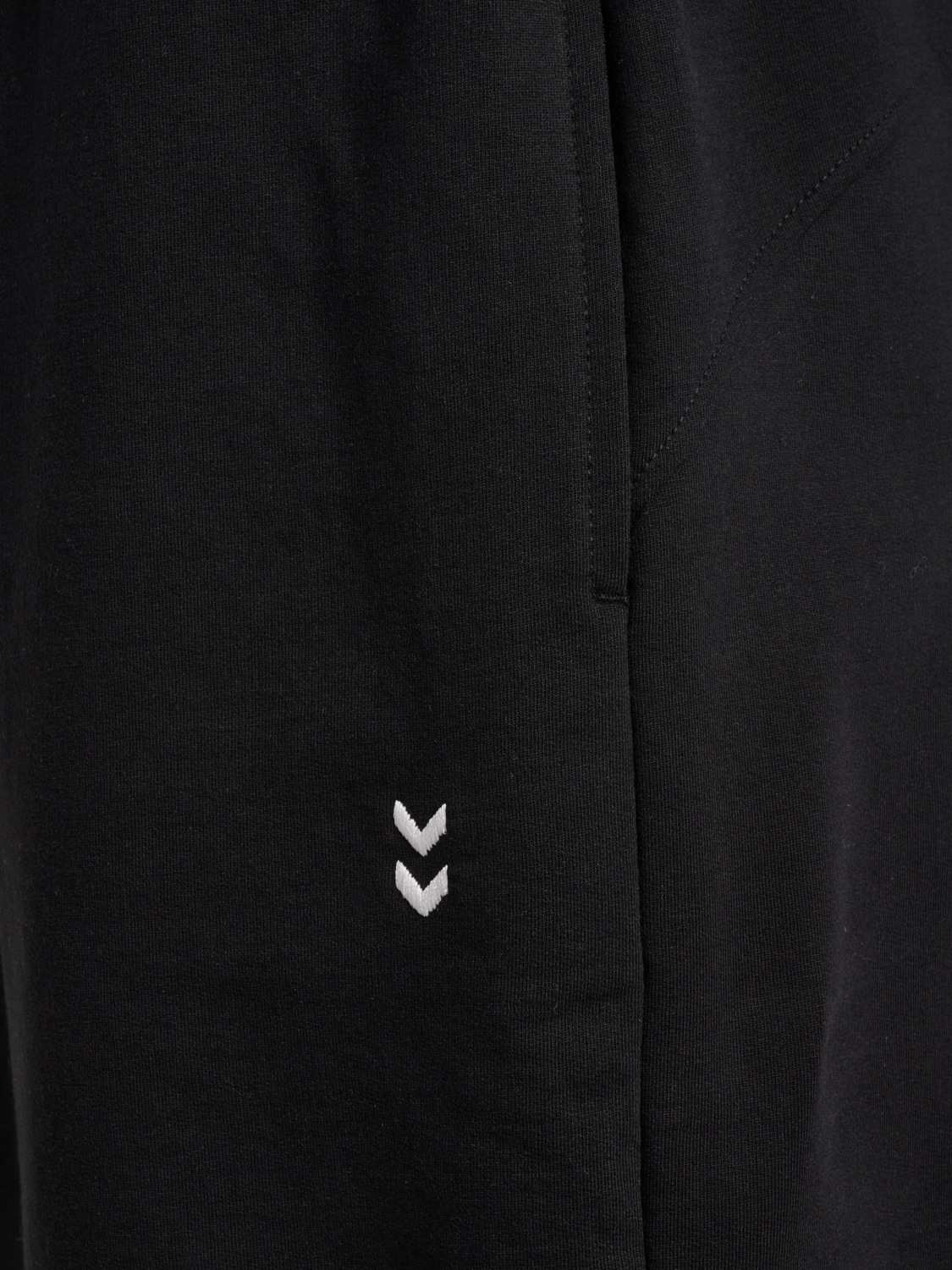 hmlPULSE LOOSE SWEAT SHORTS, BLACK, packshot