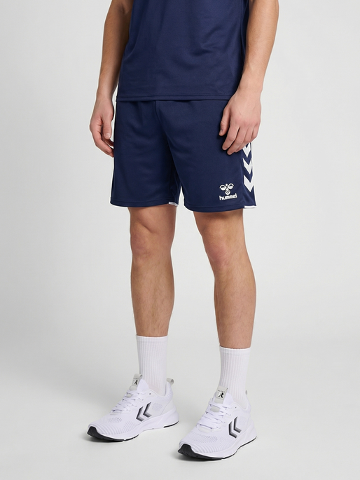 hmlCORE 2.0 SHORTS, MARINE/WHITE, model