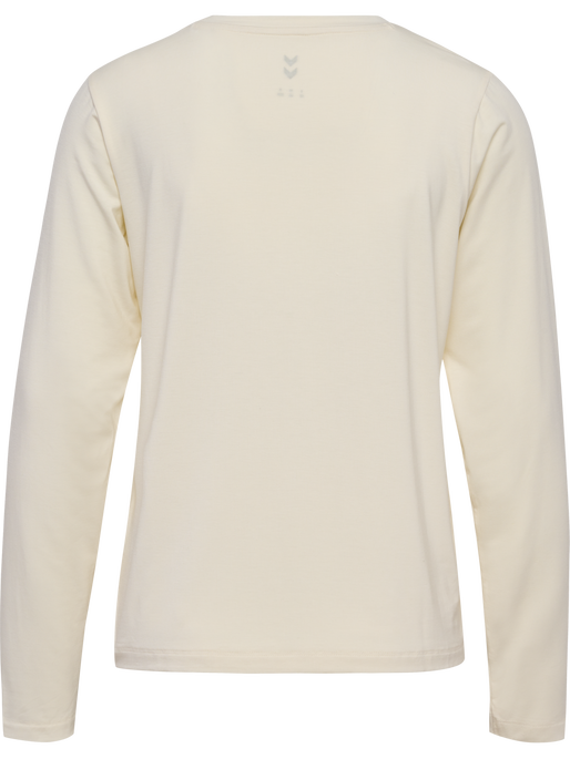 hmlYOGA SOFT LOOSE W T-SHIRT LS, TOFU, packshot