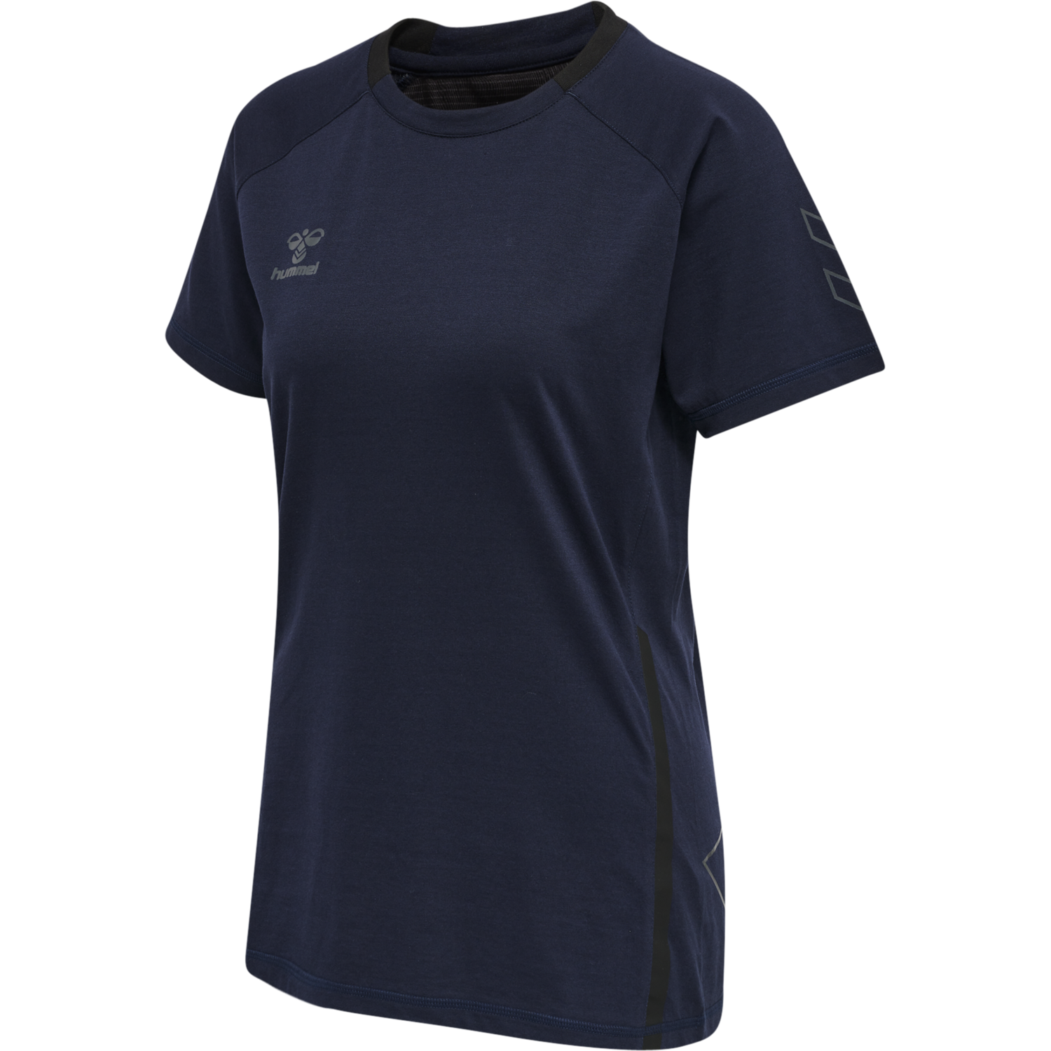 hmlCIMA XK T-SHIRT S/S WOMAN, MARINE, packshot