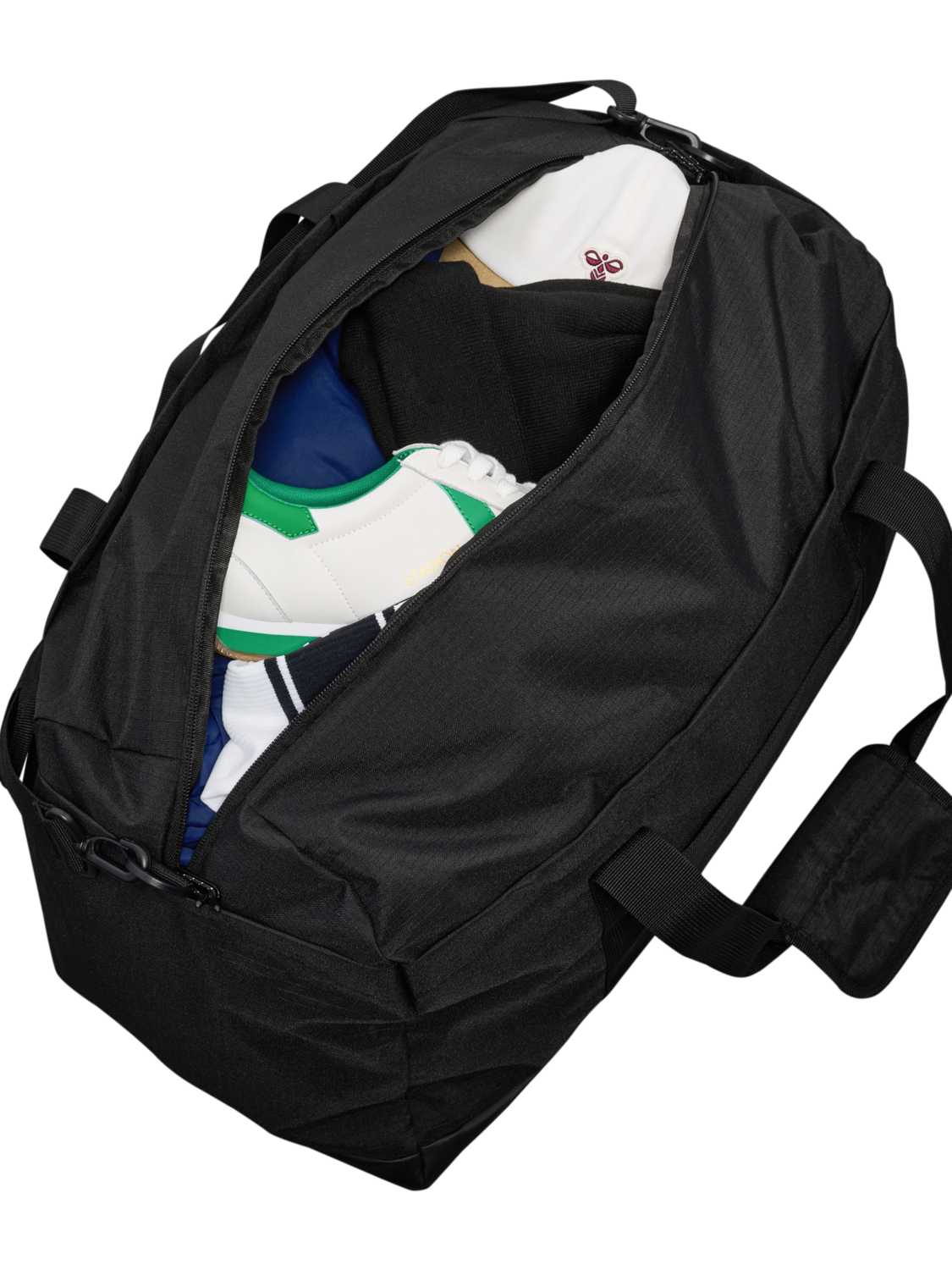 hmlTRAVEL DUFFEL BAG, BLACK, packshot