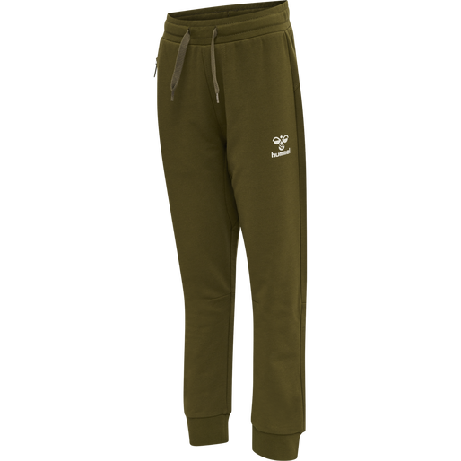 hmlON PANTS, DARK OLIVE, packshot