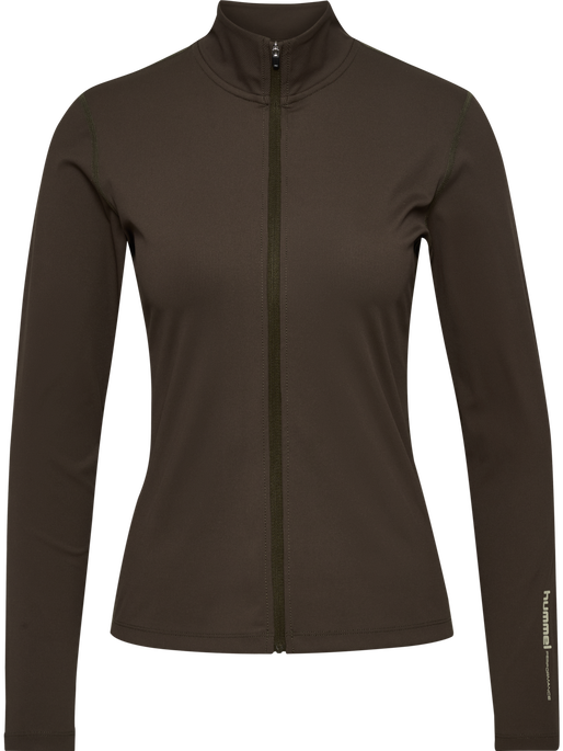 hmlPULSE W ZIP SHIRT L/S, DELICIOSO hmlPULSE W ZIP SHIRT L/S, DELICIOSO, packshot