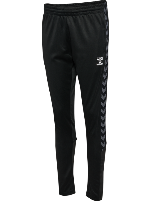 hmlAUTHENTIC TRAINING PANTS WOMAN, BLACK, packshot