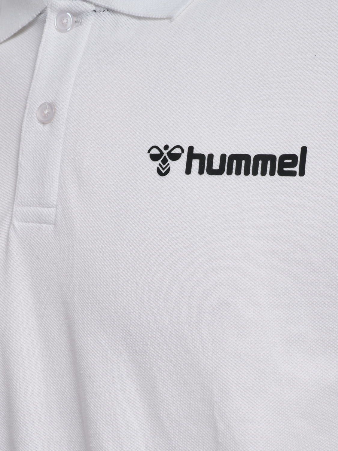 hmlMOVER COTTON POLO, WHITE, packshot