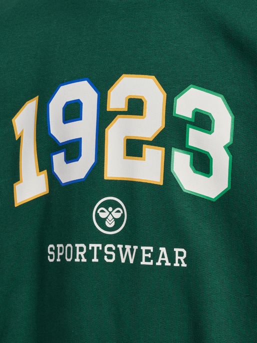 hmlKASON SWEATSHIRT, RAIN FOREST, packshot