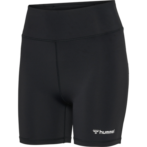 hmlMT ACTIVE HW TIGHT SHORTS, BLACK, packshot