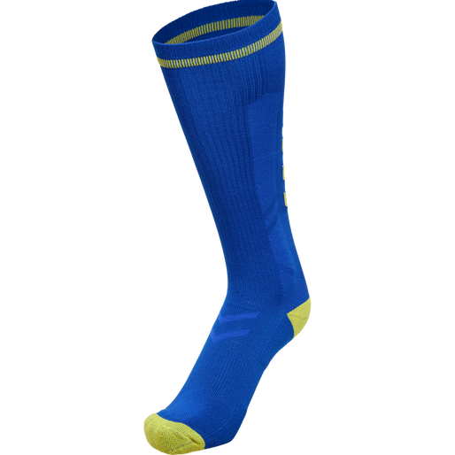 ELITE INDOOR SOCK HIGH, TRUE BLUE, packshot