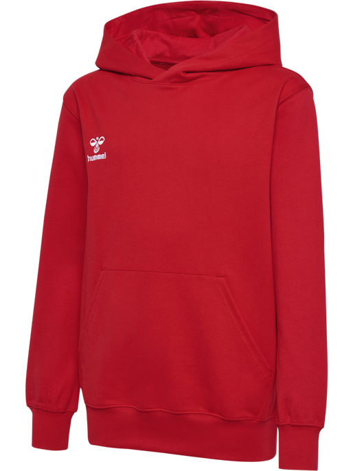 hmlGO 2.0 HOODIE KIDS, TRUE RED, packshot