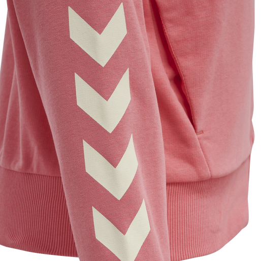 HMLMOSSA ZIP HOODIE, 4318, packshot