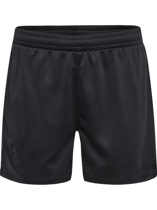 hmlACTIVE PL SHORTS WOMAN, BLACK, packshot