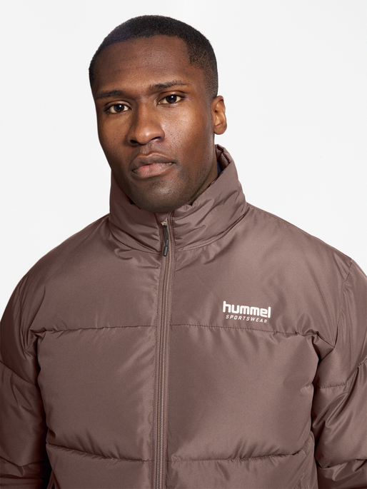 hmlLGC ROBERT PUFF JACKET, IRON, model