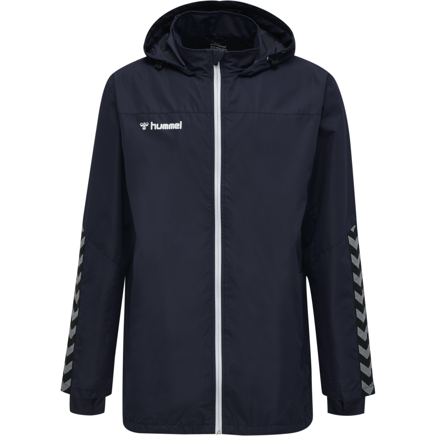 hmlAUTHENTIC ALL-WEATHER JACKET, MARINE, packshot