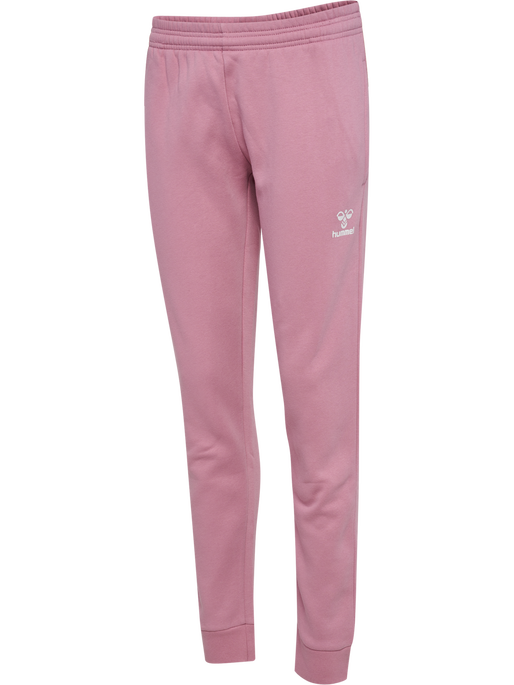 hmlMOVER COTTON CUFF PANTS WOMAN, LILAS, packshot