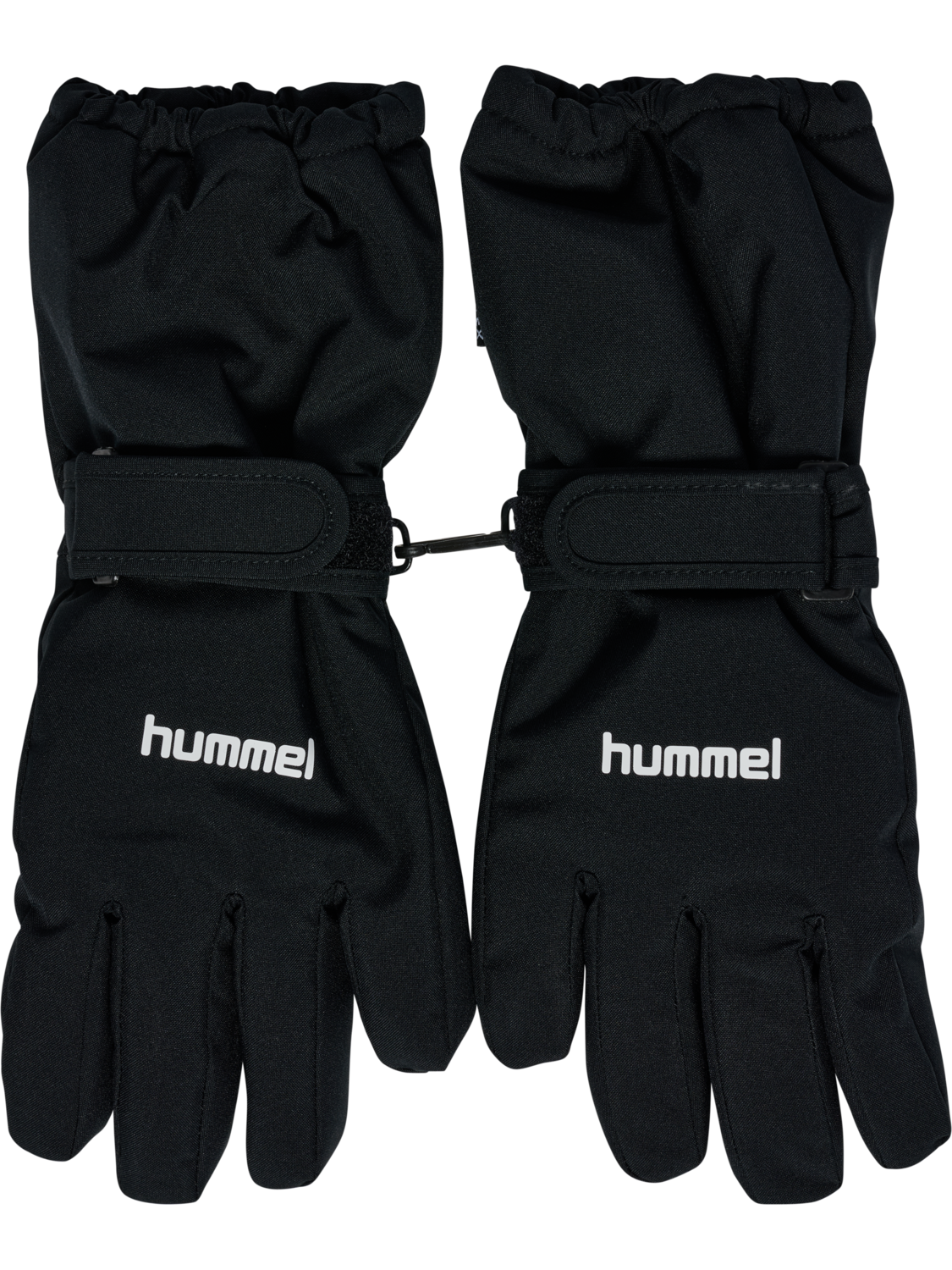 hmlJR GLOVES WP, BLACK, packshot