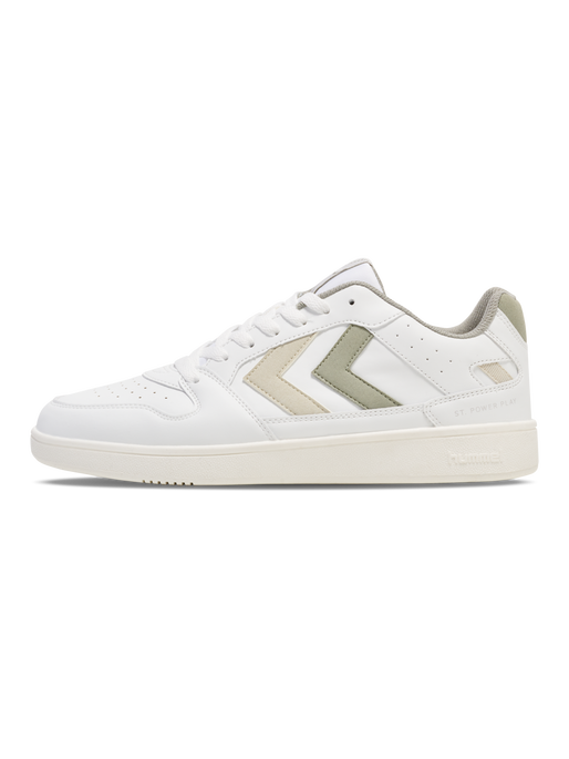 ST. POWER PLAY WMNS, WHITE/SEAGRASS/BONE WHITE, packshot