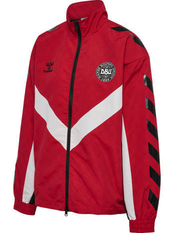 hmlTRACKSUIT JACKET DBU ROTATE, TANGO RED
