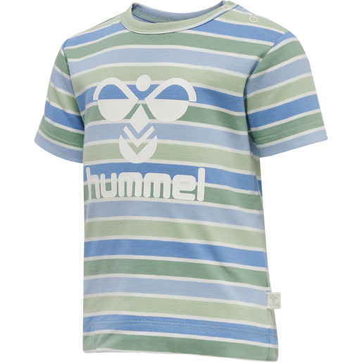 hmlPELLE T-SHIRT S/S, GRAYED JADE hmlPELLE T-SHIRT S/S, GRAYED JADE, packshot