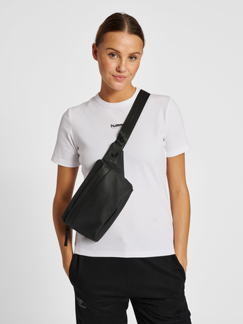 LIFESTYLE BUM BAG, BLACK, model