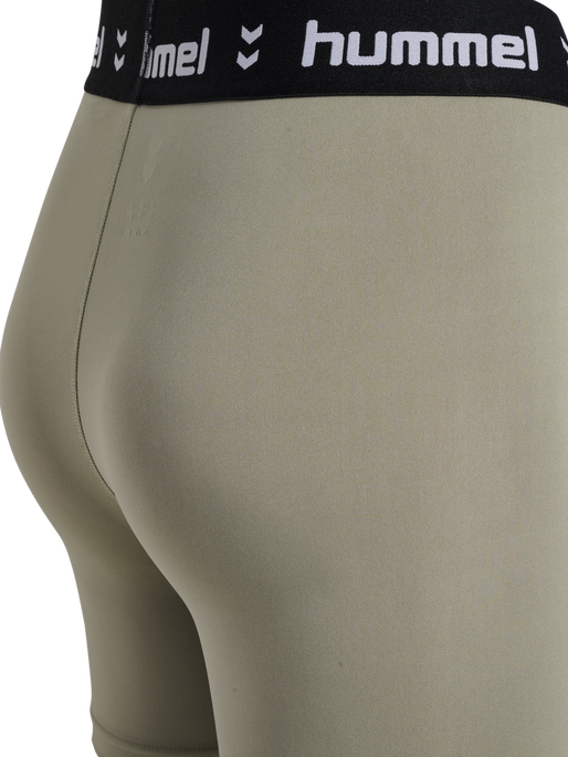 hmlPULSE MID WAIST SHORT TIGHTS, SEAGRASS, packshot
