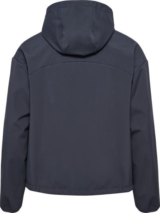 hmlLOOSE SOFTSHELL JACKET, EBONY hmlLOOSE SOFTSHELL JACKET, EBONY, packshot