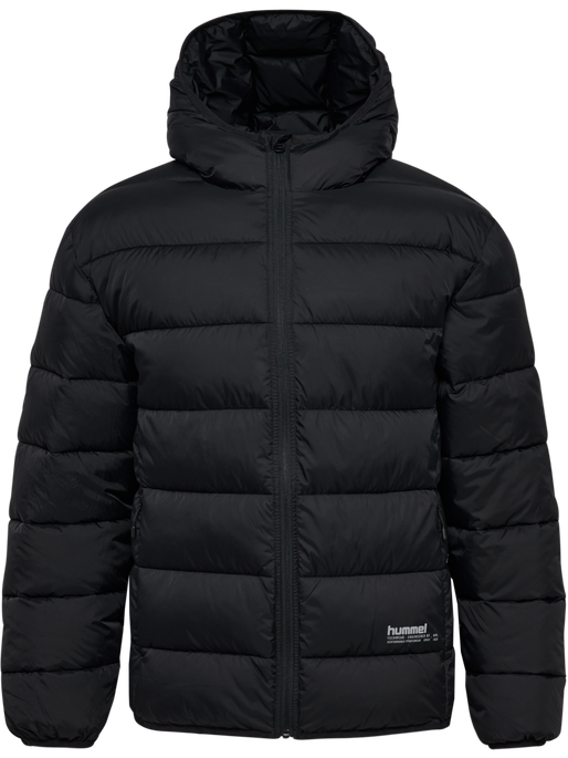 hmlLIGHTWEIGHT PUFFER JACKET, BLACK hmlLIGHTWEIGHT PUFFER JACKET, BLACK, packshot