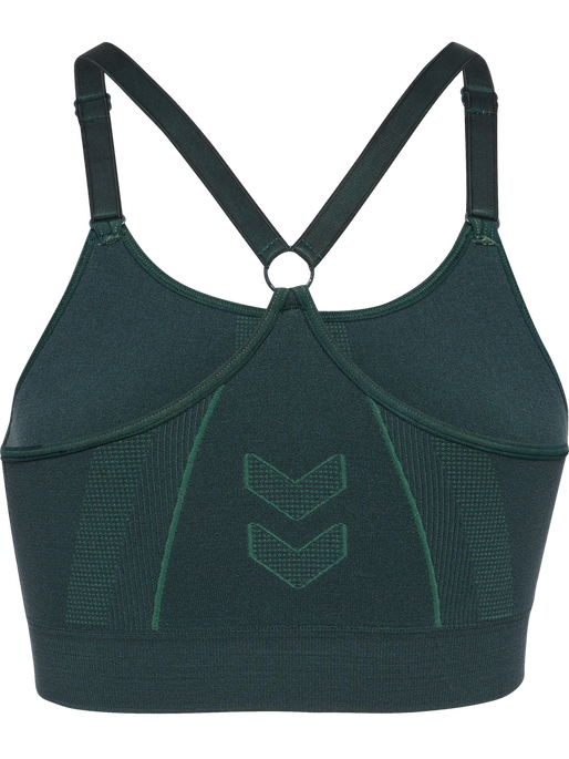 hmlMT POWER SEAMLESS SPORTS BRA, GREEN GABLES hmlMT POWER SEAMLESS SPORTS BRA, GREEN GABLES, packshot
