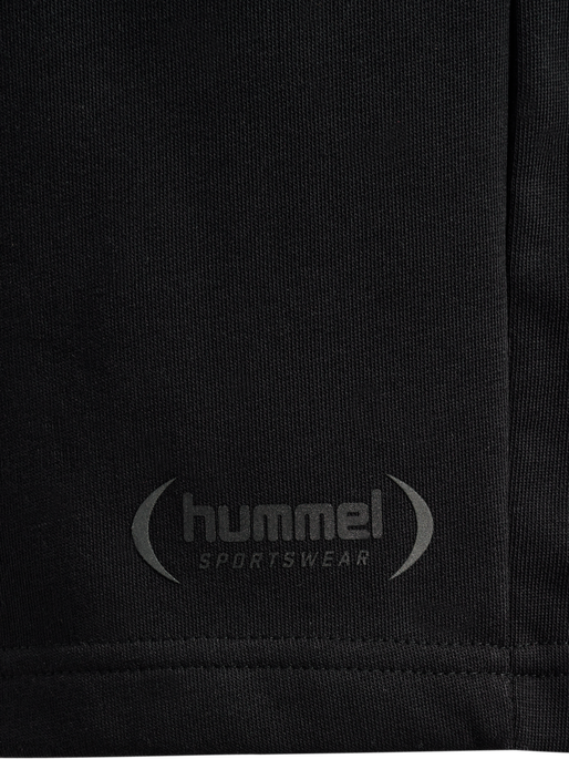 hmlFELIX SWEAT SHORTS, BLACK, packshot