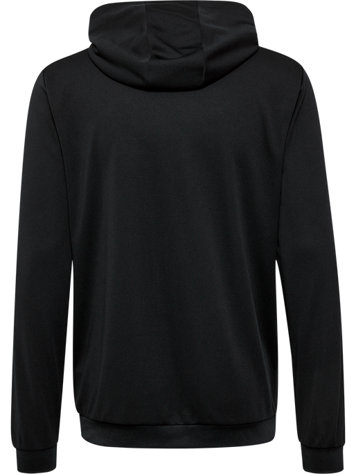 hmlAUTHENTIC PL HOODIE, BLACK, packshot