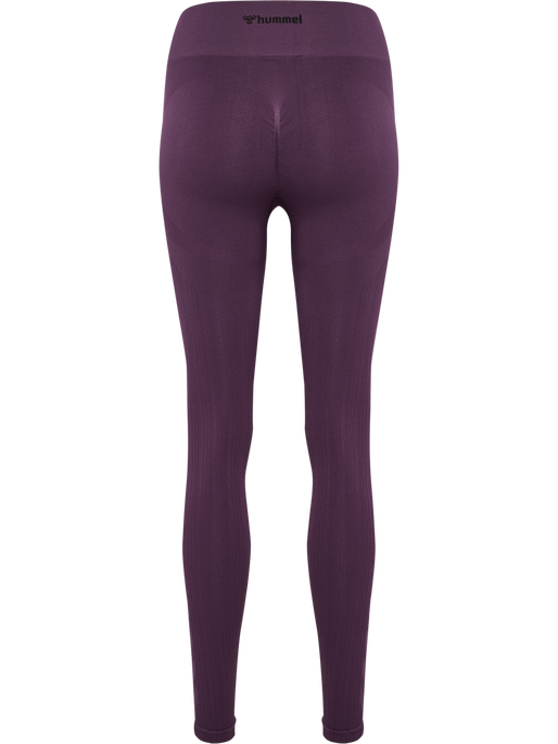hmlMT DEFINE SEAML SCRUNCH TIGHTS, PLUM PERFECT hmlMT DEFINE SEAML SCRUNCH TIGHTS, PLUM PERFECT, packshot