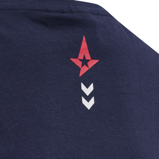 ASTRALIS 21/22 T-SHIRT S/S KIDS, MARINE ASTRALIS 21/22 T-SHIRT S/S KIDS, MARINE, packshot