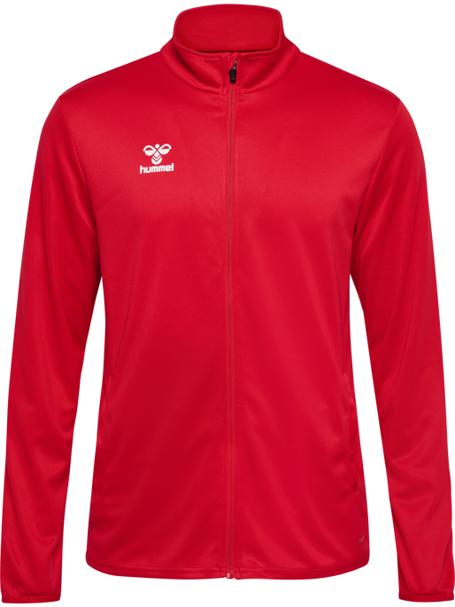 hmlESSENTIAL TRACK JACKET, TRUE RED hmlESSENTIAL TRACK JACKET, TRUE RED, packshot