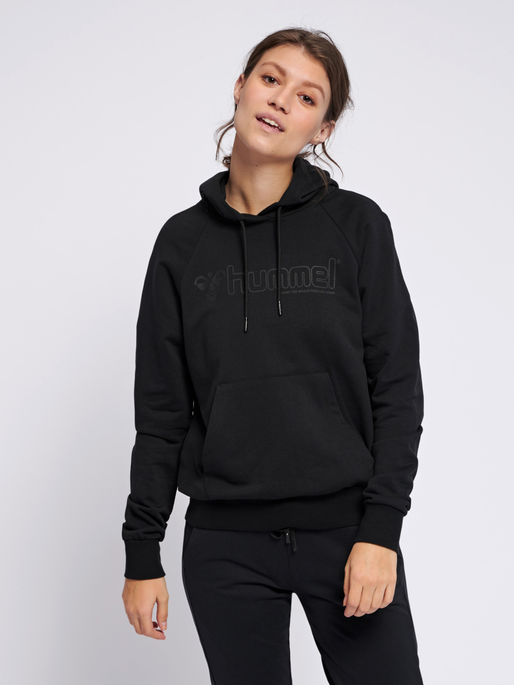 hmlNONI HOODIE, BLACK, model