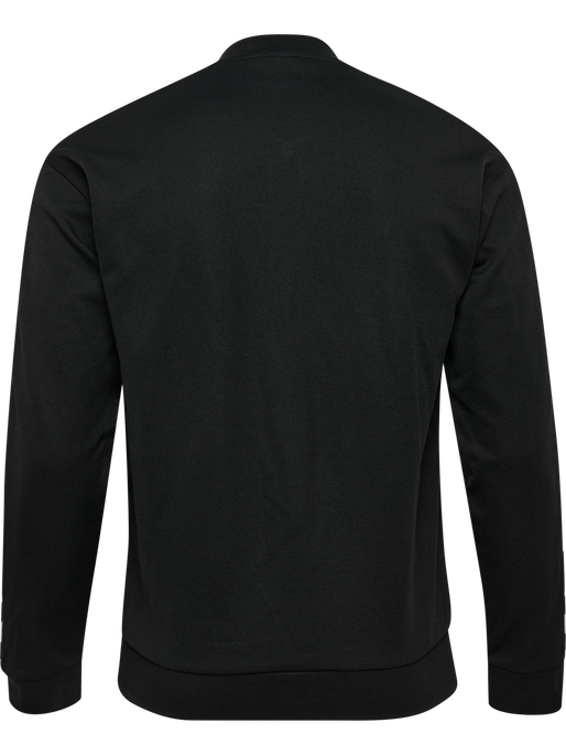 hmlARCHIVE REGULAR POLY ZIP JACKET, BLACK hmlARCHIVE REGULAR POLY ZIP JACKET, BLACK, packshot