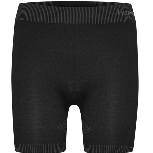 HUMMEL FIRST SEAMLESS SHORTTIGHTS W, BLACK, packshot