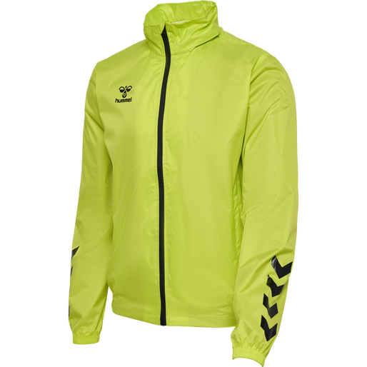 hmlCORE XK SPRAY JACKET, LIME POPSICLE, packshot