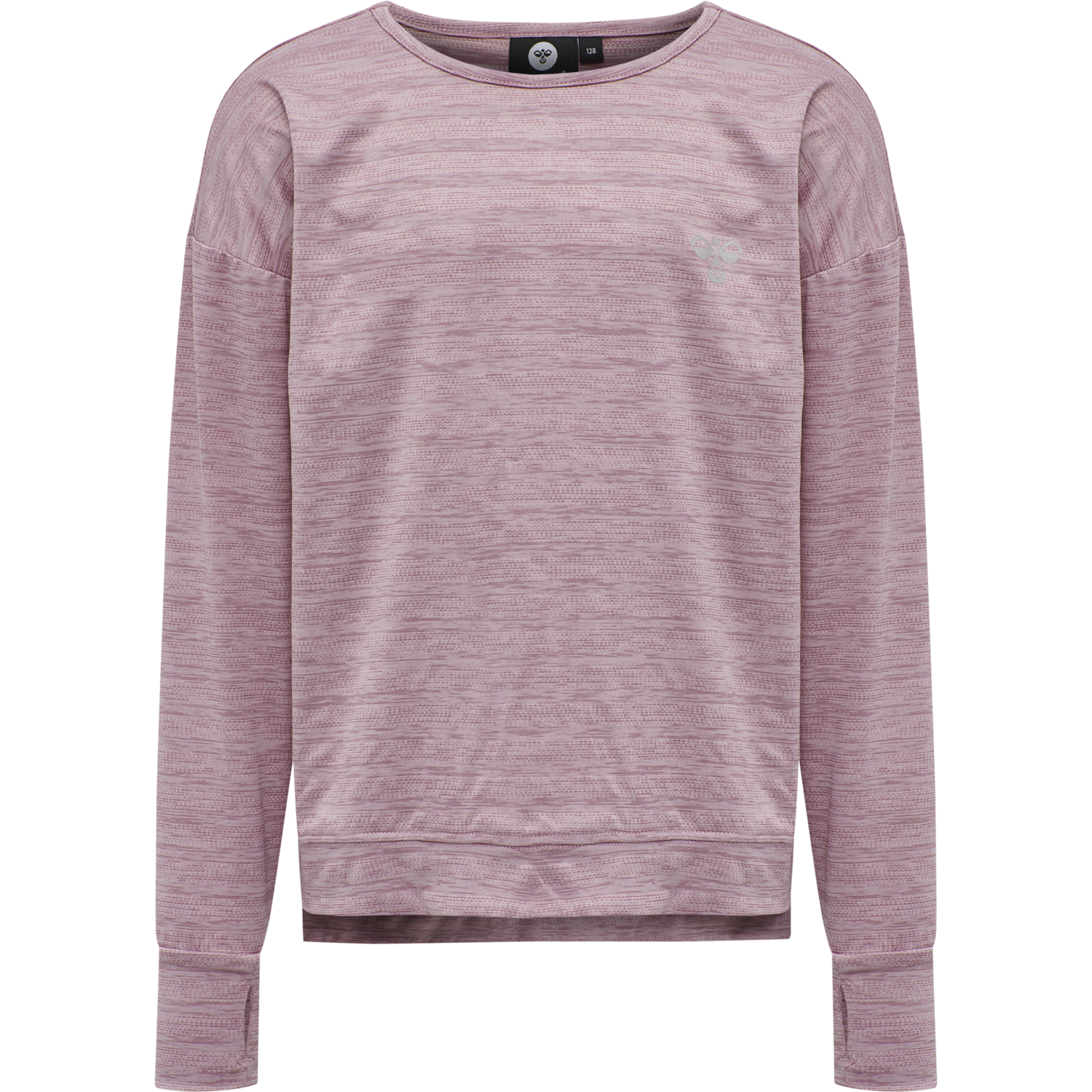 hmlLYNETTE T-SHIRT L/S, HEATHER ROSE, packshot