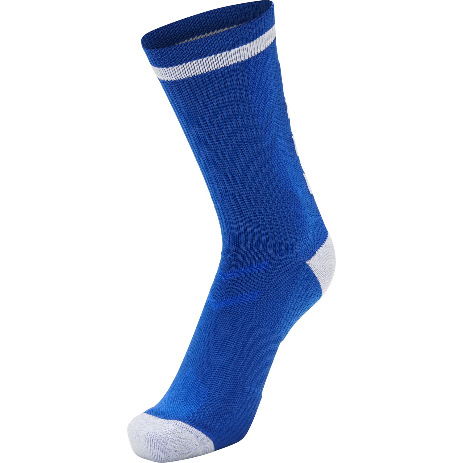 ELITE INDOOR SOCK LOW, TRUE BLUE/WHITE, packshot