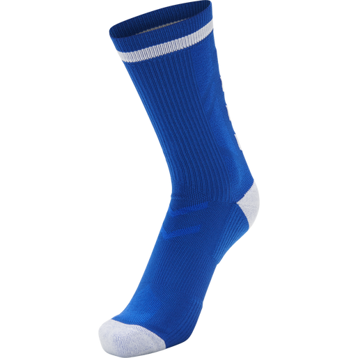 ELITE INDOOR SOCK LOW, TRUE BLUE/WHITE, packshot