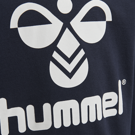 hmlDOS SWEATSHIRT, BLACK IRIS, packshot