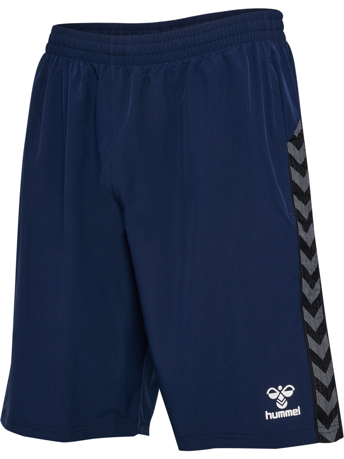 hmlAUTHENTIC WOVEN SHORTS, MARINE, packshot