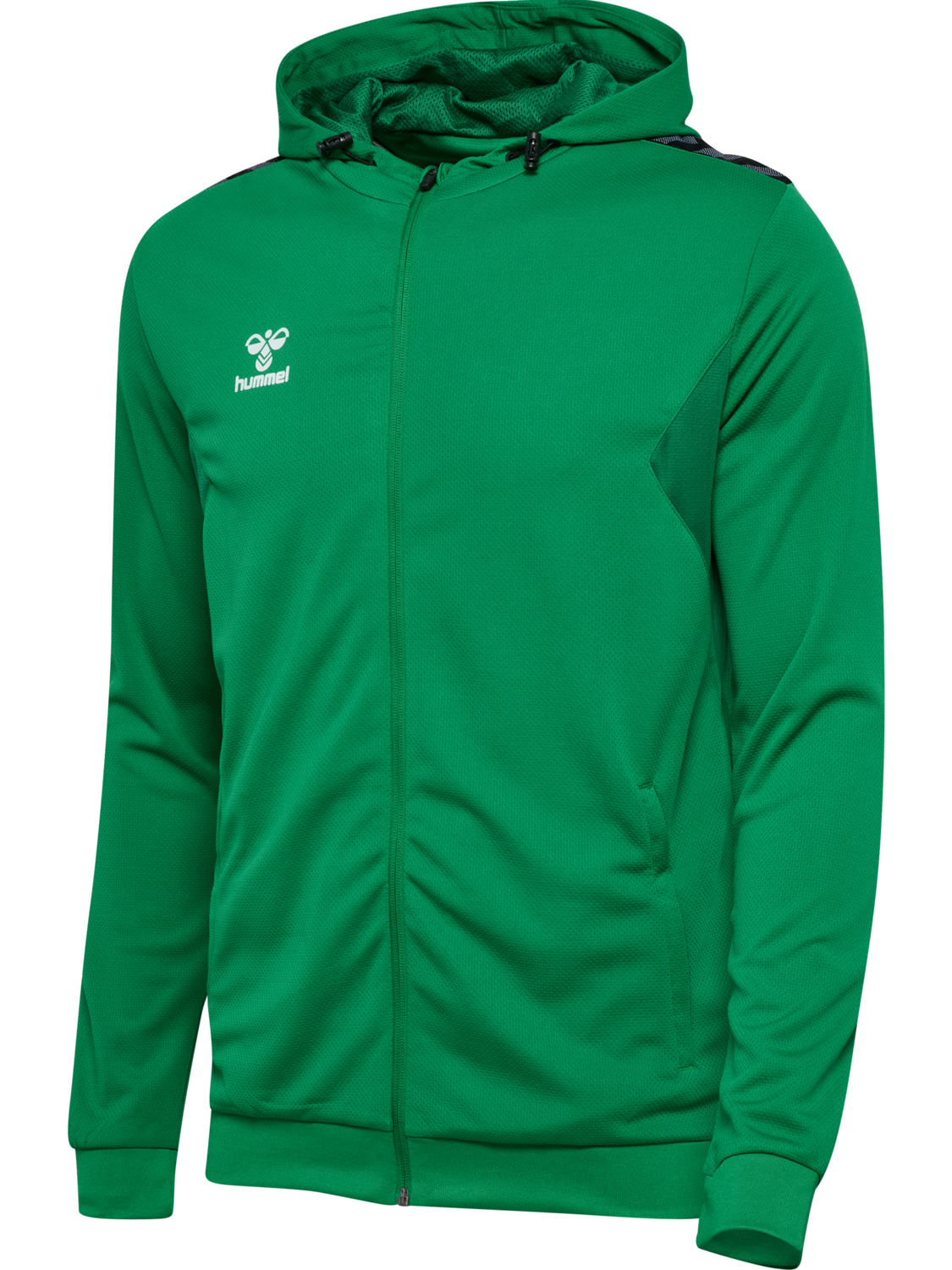 hmlAUTHENTIC PL ZIP HOODIE, JELLY BEAN, packshot