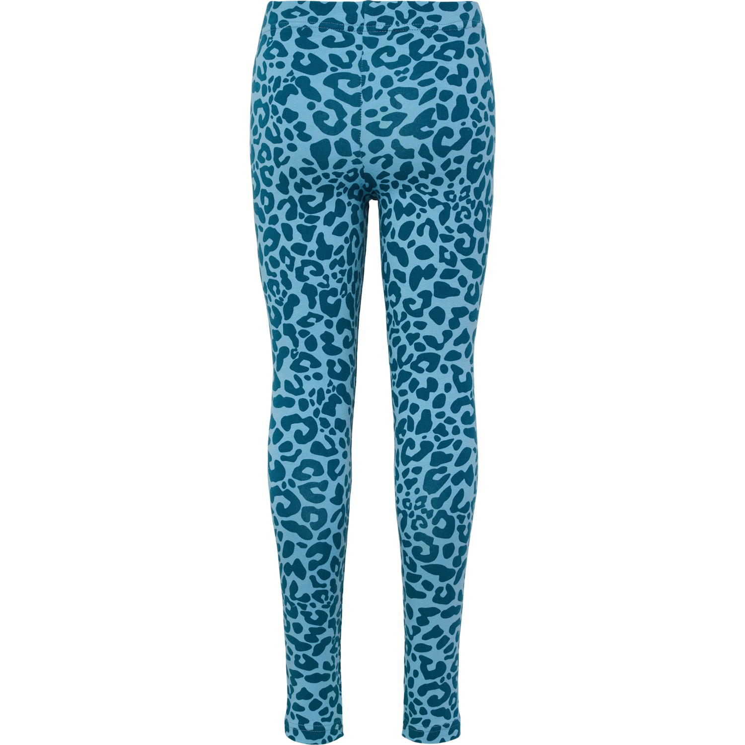 hmlFLOWY AOP TIGHTS, BLUE CORAL, packshot