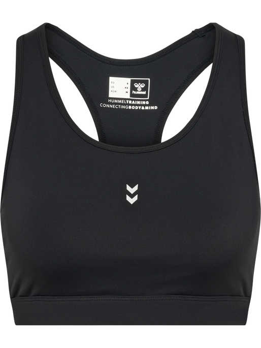 hmlULTIMATE SPORTS BRA, BLACK hmlULTIMATE SPORTS BRA, BLACK, packshot