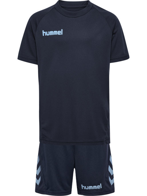 hmlPROMO KIDS SET, DARK SAPPHIRE, packshot